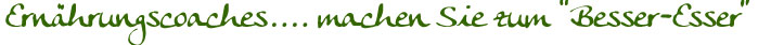 Ernährungscoach